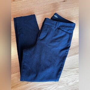 High-Waisted Pixie Skinny Ankle Pants in Dark Heathered Grey
